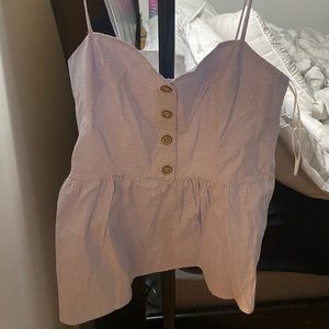 Women's blue tank top size M